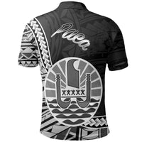 French Polynesia Polo Shirt Paea Seal Of French Polynesia Polynesian Patterns - Polynesian Pride