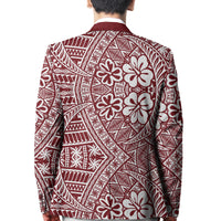 Tonga Beulah College Blazer Kupesi Vibes - Maroon LT8 - Polynesian Pride