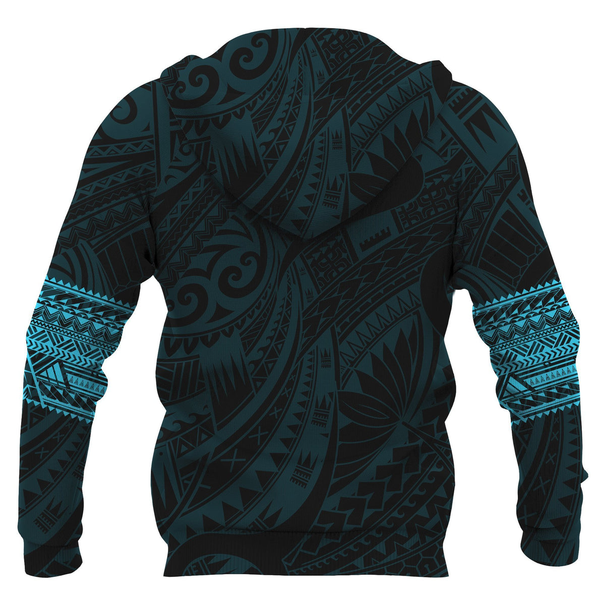 Maori Hoodie, New Zealand Tattoo All Over Print Hoodie - Polynesian Pride