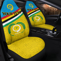 (Custom Personalised) Vanuatu Torba Province Car Seat Covers - Flag Style - LT12 - Polynesian Pride