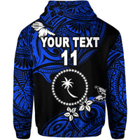Custom FSM Chuuk Zip Hoodie Unique Vibes Blue LT8 - Polynesian Pride