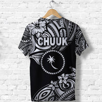 FSM Chuuk T Shirt Unique Vibes Black LT8 - Polynesian Pride