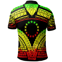 Cook Islands Polo Shirt A Piece Of My Heart - Polynesian Pride