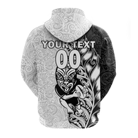 Custom New Zealand Maori All Black Rugby Hoodie LT2 - Polynesian Pride