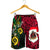 (Custom Personalised) Vanuatu Christmas - Joyeux Nol Santas God Yumi Men Short - LT2 PURPLE - Polynesian Pride