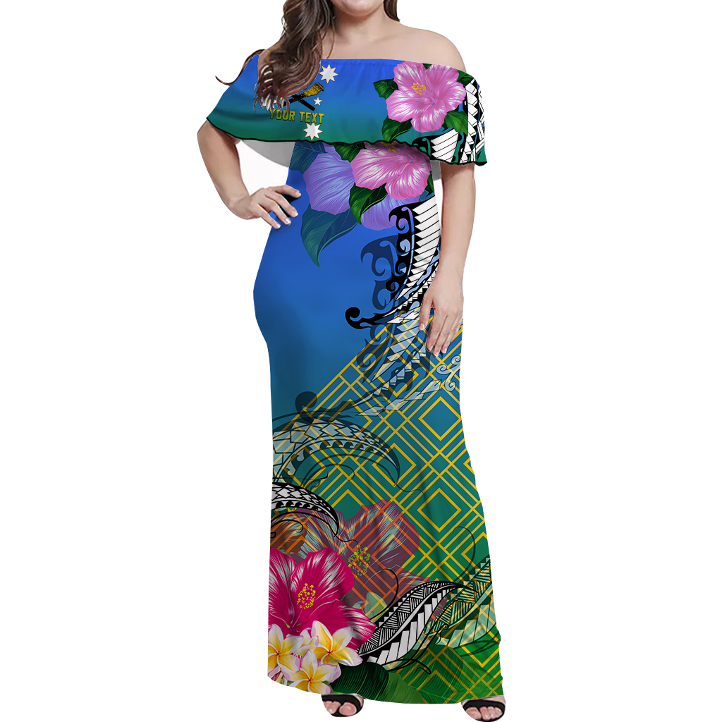 Custom South Sea Islanders Kanakas Hibiscus Polynesian Matching Dress and Hawaiian Shirt LT2 - Polynesian Pride