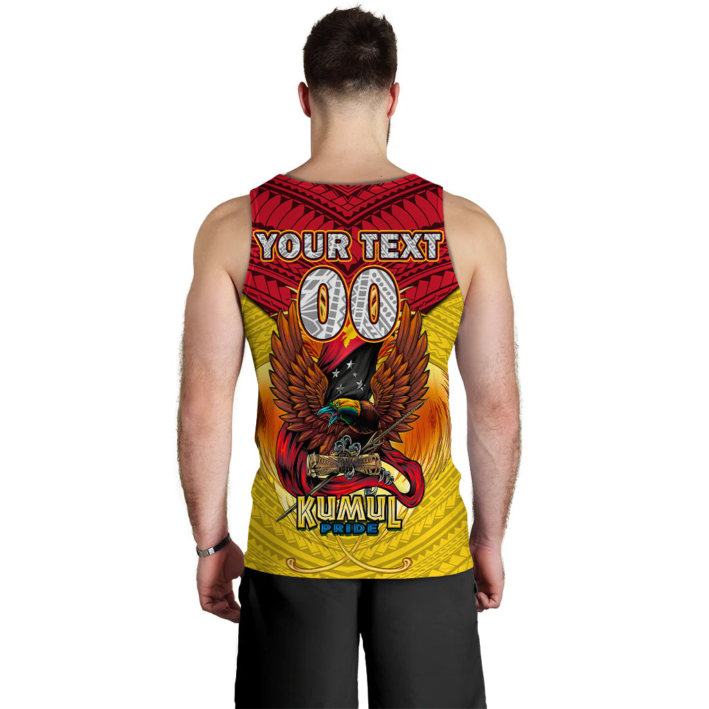 (Custom Personalised) Papua New Guinea Rugby Kumul Pride Men Tank Top - LT2 - Polynesian Pride