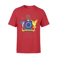 Cook Islands T Shirt Polynesian Coat of Arm - Polynesian Pride
