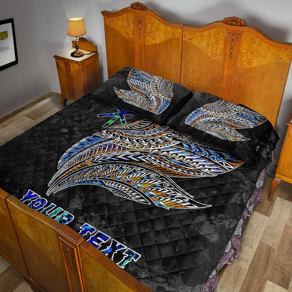 Polynesian Hawaii Custom Personalised Quilt Bed Set - Polynesian Wings - Polynesian Pride