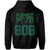 Volleyball Sport Kakau Hawaii Zip Hoodie Black - Polynesian Pride