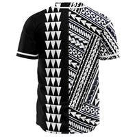 Hawaii Polynesian Kakau Baseball Jersey V.3 - Freestyle - Polynesian Pride