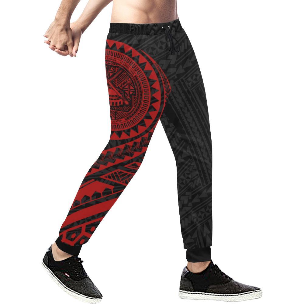 American Samoa 2nd Sweatpants (Red) A16 - Polynesian Pride