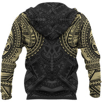 Maori Hoodie, Polynesian Tattoo All Over Print Hoodie - Polynesian Pride