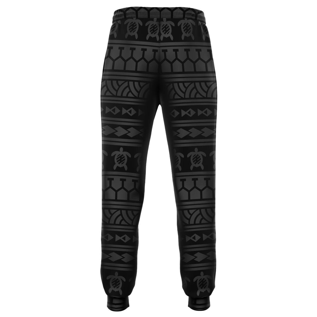 Polynesian Tattoo Tribal Gray Joggers - Polynesian Pride