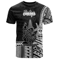 New Caledonia Islands T Shirt Belep Seal Of New Caledonia Islands Polynesian Patterns Unisex Black - Polynesian Pride