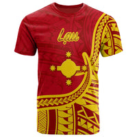 Rotuma T Shirt Lau Flag Rotuma Unisex Red - Polynesian Pride
