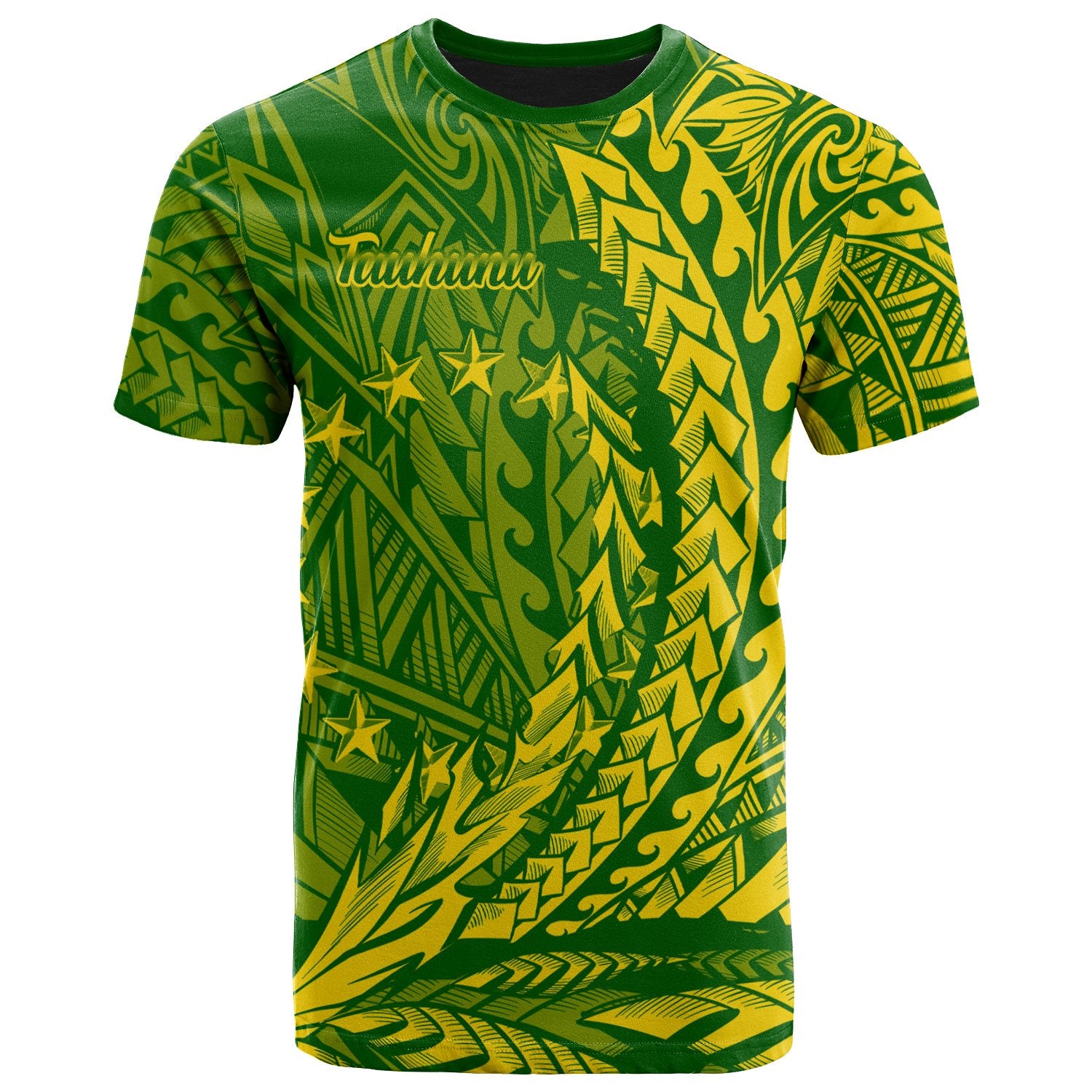 Cook Islands T Shirt Tauhunu Wings Style Unisex Art - Polynesian Pride