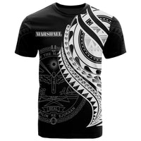 Marshall Islands T Shirt Polynesian Patterns Best Marshall Ever Unisex Black - Polynesian Pride