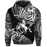 Fiji Rugby Hoodie Sydney Nadroga Navosa Stallions Unique Vibes Black LT8 - Polynesian Pride