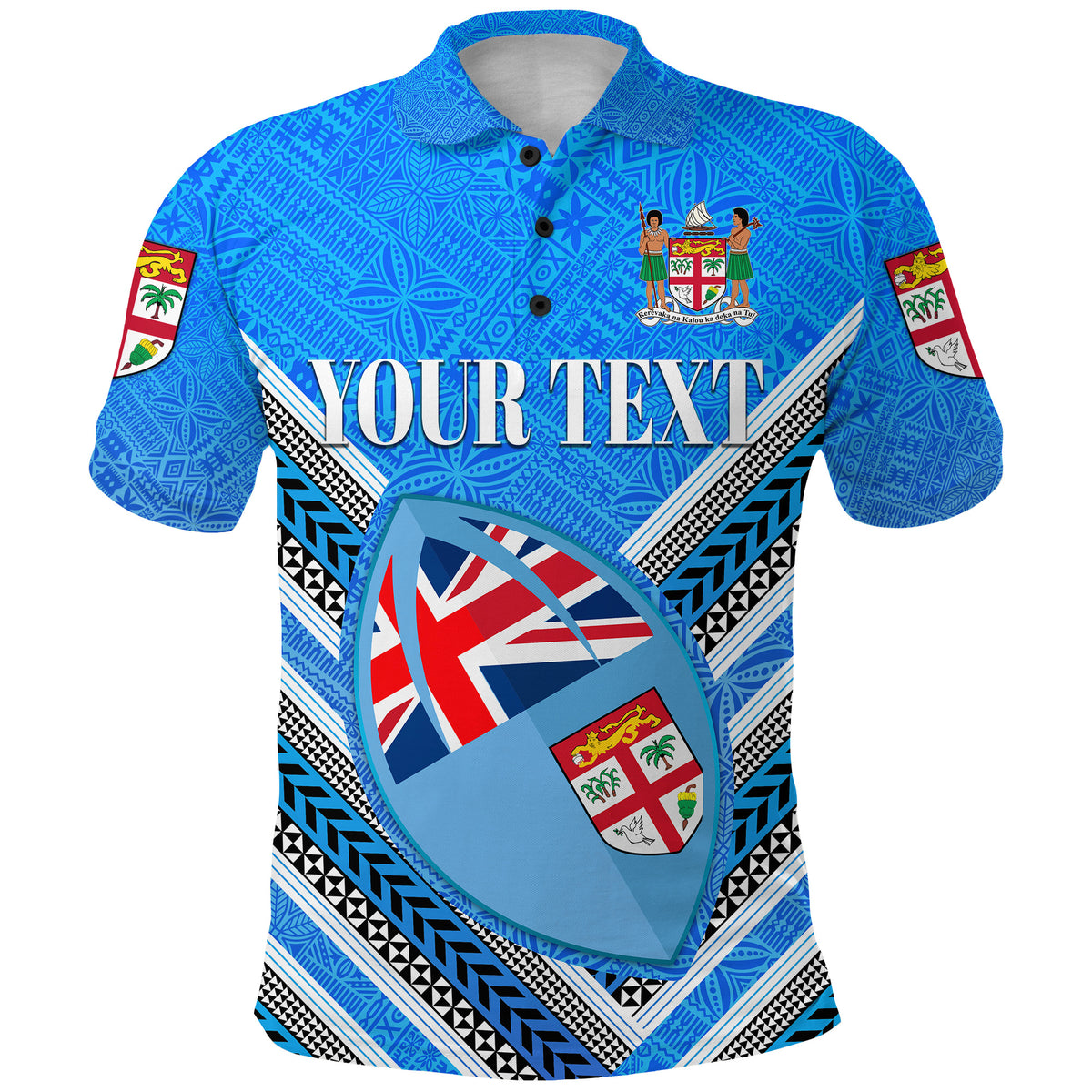 Custom Fiji Day Polo Shirt Creative Style LT8 - Polynesian Pride