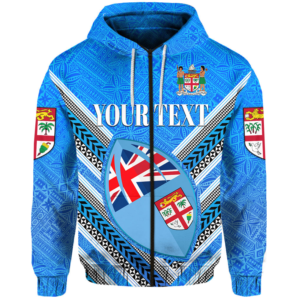 Custom Fiji Day Zip Hoodie Creative Style LT8 - Polynesian Pride