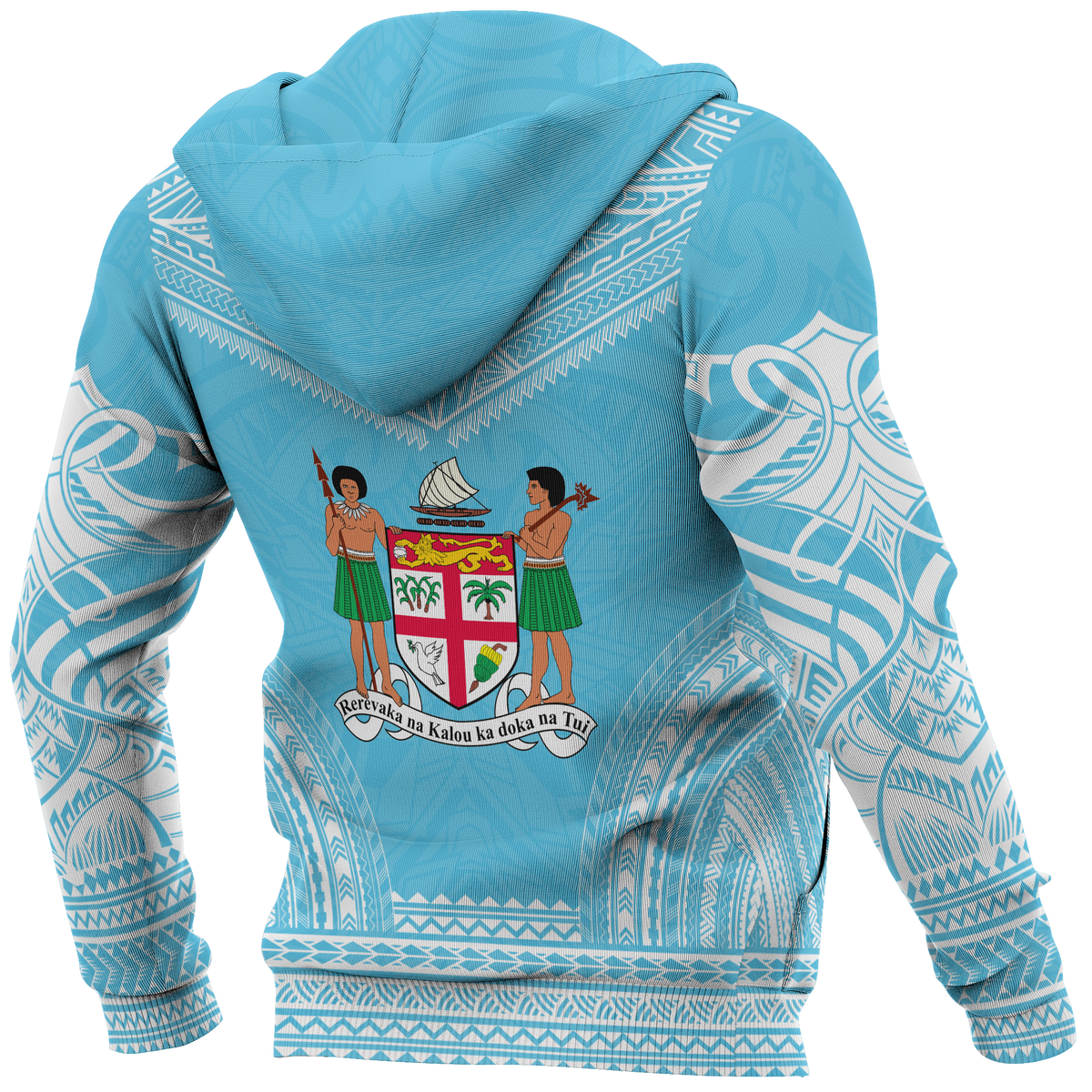 Fiji Polynesian Chief Hoodie - Polynesian Pride