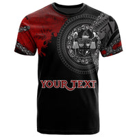 Fiji Polynesian Custom T Shirt Polynesian Chain Style Unisex Black - Polynesian Pride