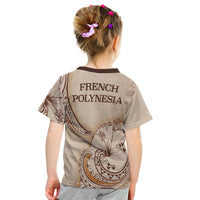 French Polynesia T Shirt Hibiscus Flowers Vintage Style - Polynesian Pride