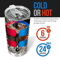 Hawaii Polynesian Tumbler - Hula Girl White - Polynesian Pride