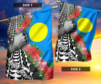Palau Flag - Custom Personalised Curve Style - Polynesian Pride
