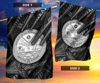 Marshall Islands Flag - Seal With Whale Style - Polynesian Pride