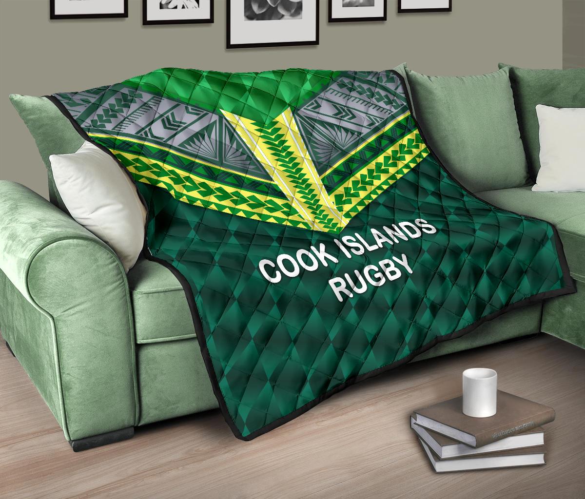 Cook Islands Ruby Premium Quilt Style - Polynesian Pride