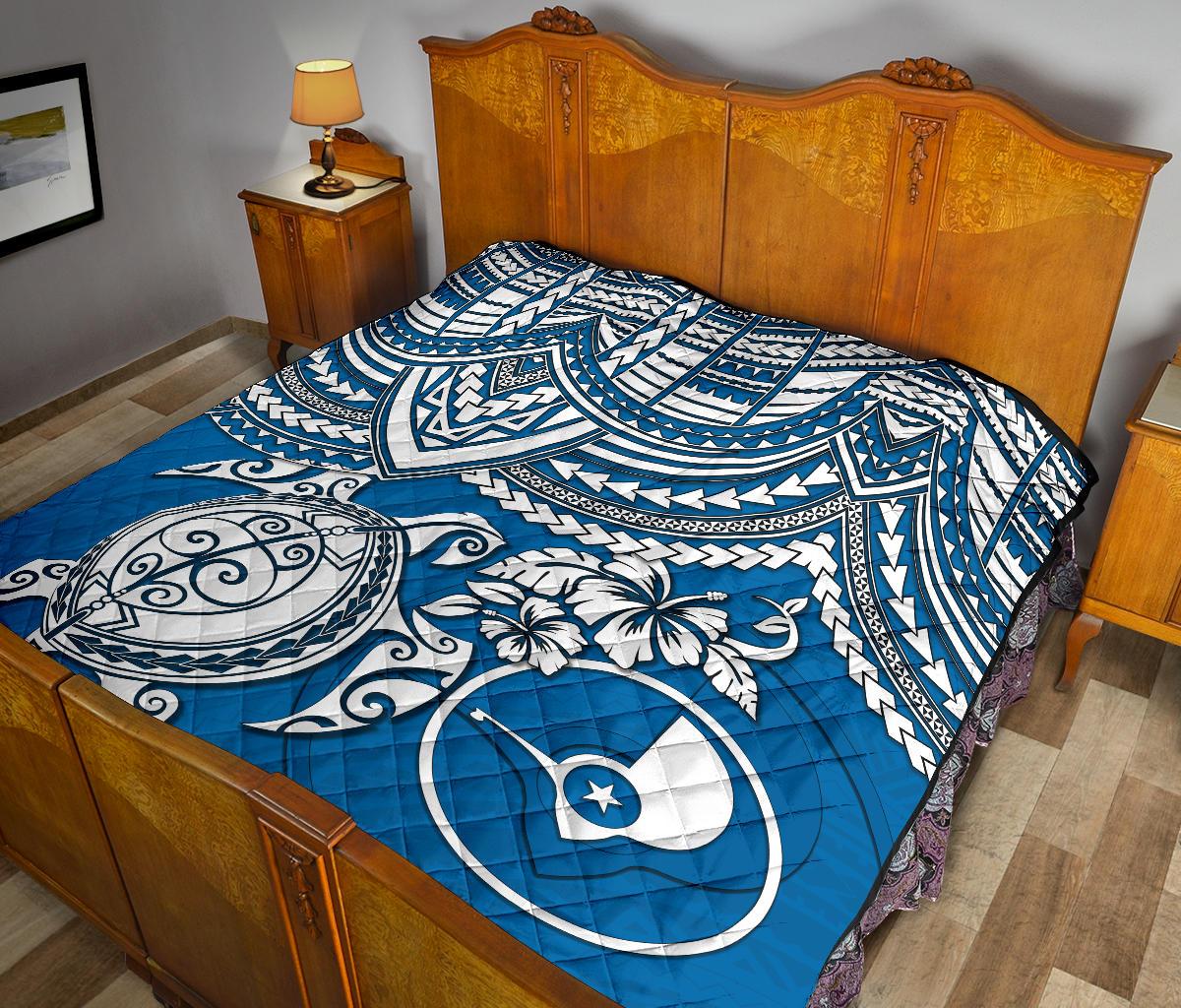 Yap Polynesian Premium Quilt - Polynesian Turtle - Polynesian Pride