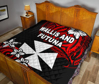 Wallis and Futuna Rugby Premium Quilt Unique Vibes - Polynesian Pride
