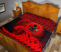 Cook Island Quilt Wave Red Design - Polynesian Pride