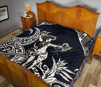 Polynesian Hawaii Premium Quilt - Hula Girl White - Polynesian Pride