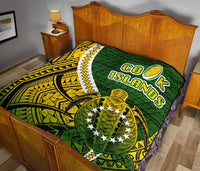 Cook Islands Premium Quilt Style Turtle Rugby - Polynesian Pride