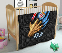 Fiji Premium Quilt - Fiji In Me (Black) - Polynesian Pride
