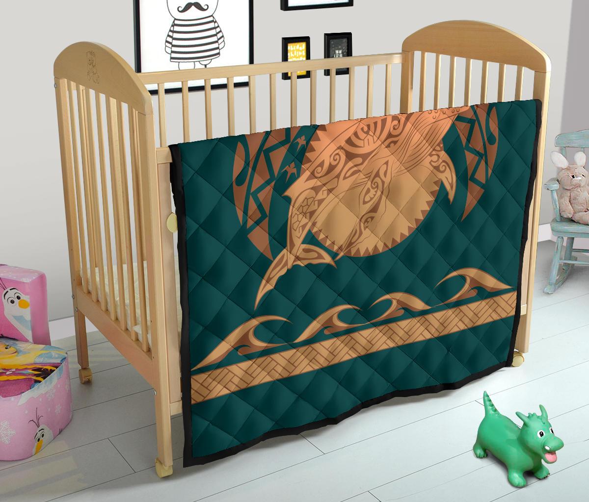 Polynesian Shark Hawaii Premium Quilt - Hi Style - Polynesian Pride