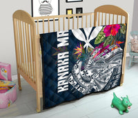 Hawaii Premium Quilt - Polynesian Hibiscus with Summer Vibes - Polynesian Pride