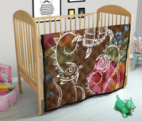 Hawaii Turtle Polynesian Premium Quilt - Herd Style - Polynesian Pride