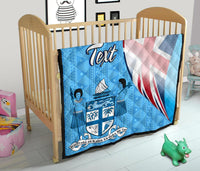 Fiji Custom Personalised Premium Quilt - Fiji Flag - Polynesian Pride