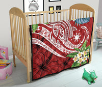 The Philippines Premium Quilts - Summer Plumeria (Red) - Polynesian Pride