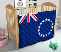 Cook Islands Flag Premium Quilt - Polynesian Pride