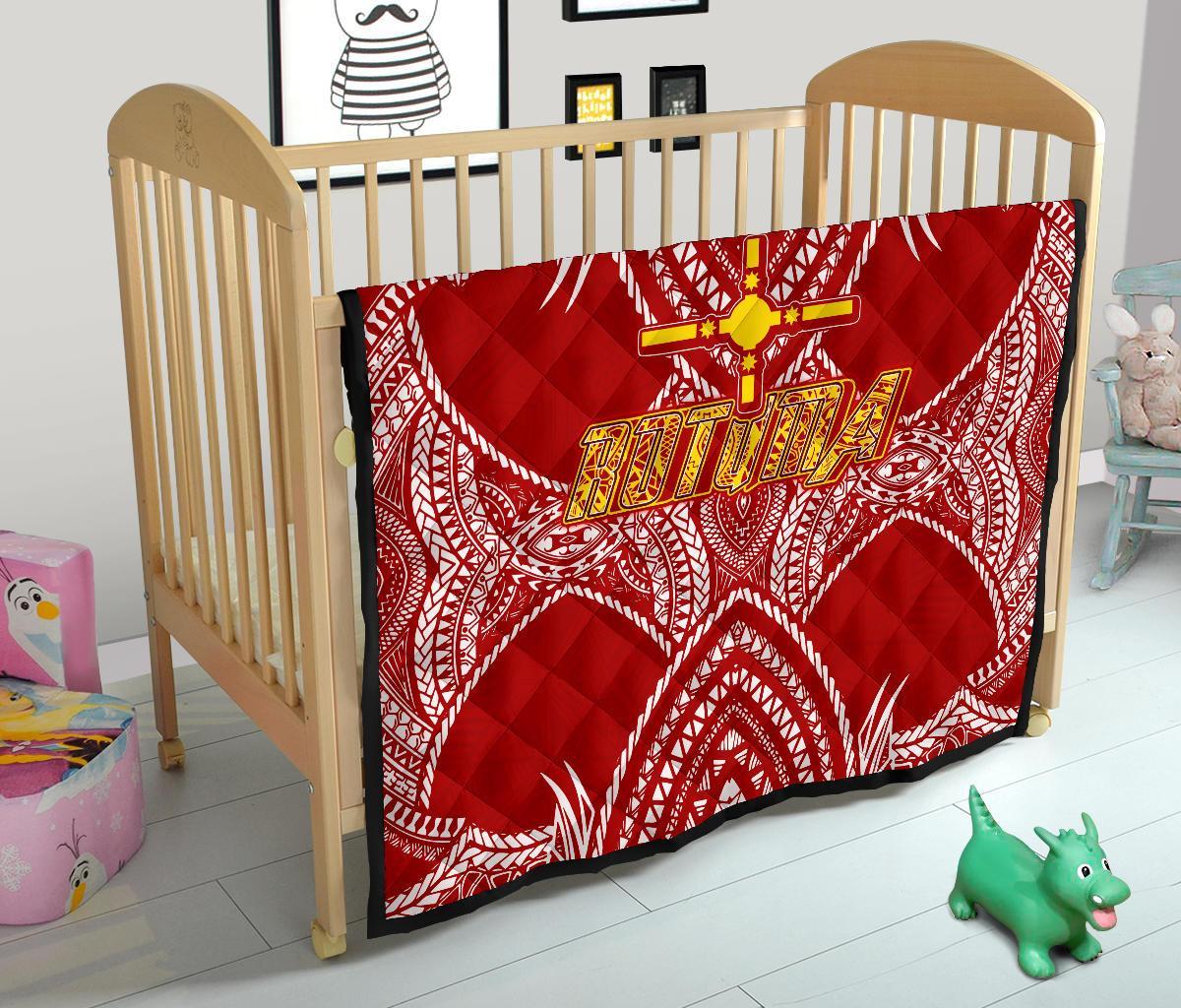 Rotuma Premium Quilt - Roturma Flag Melanesian Style - Polynesian Pride