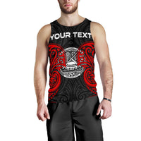 American Samoa Polynesian Custom Personalised Men's Tank Top - American Samoan Spirit - Polynesian Pride