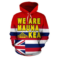 Hawaii Hoodie Flag Mauna Kea - Polynesian Pride