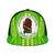Hawaii - Leilehua High Trucker Hat - AH Trucker Hat Universal Fit Green - Polynesian Pride