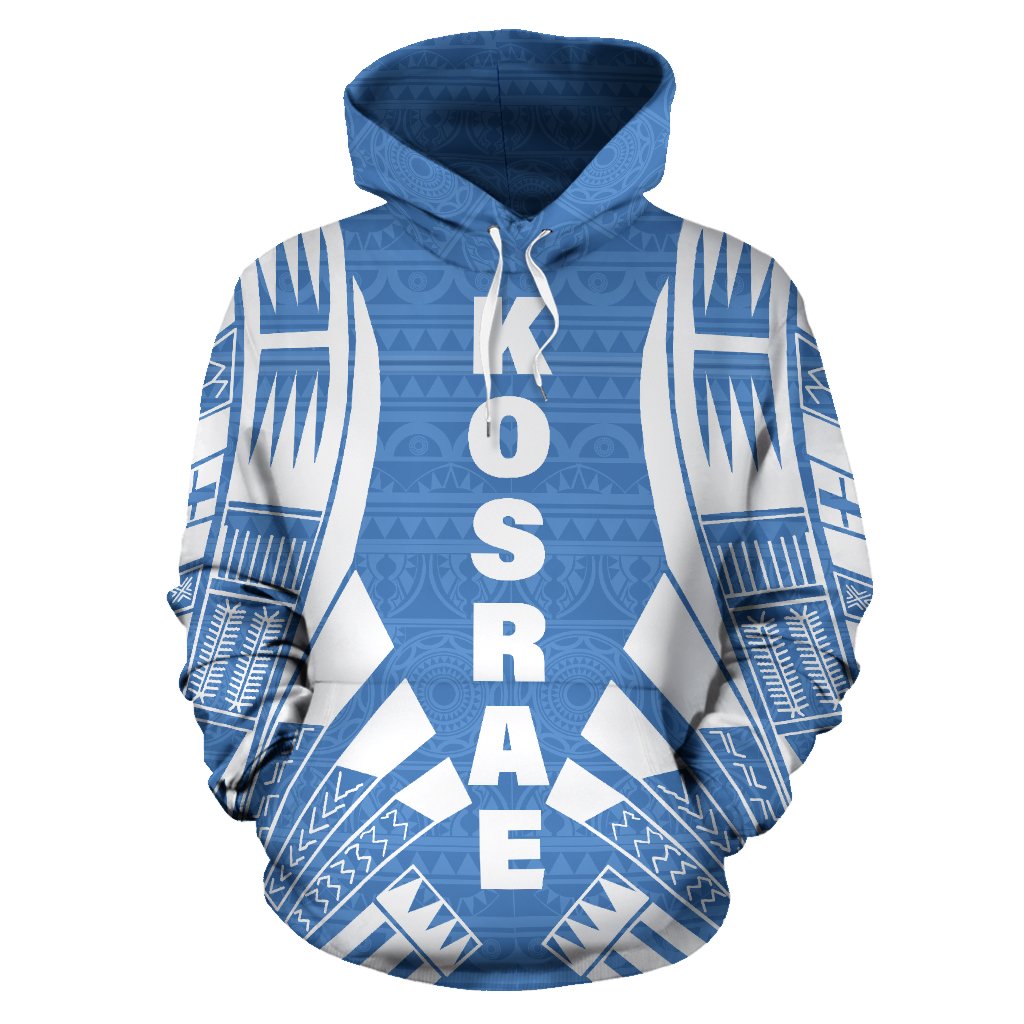 Kosrae All Over Hoodie Tattoo Style - Polynesian Pride