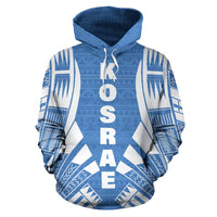 Kosrae All Over Hoodie Tattoo Style - Polynesian Pride
